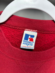 Vintage Bama Russell Athletic Crimson Crewneck Sweatshirt Youth Large