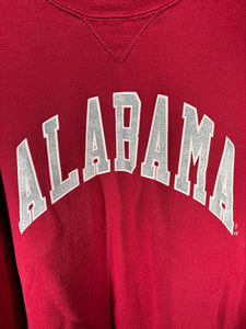 Vintage Alabama Russell Athletic Crimson Crewneck Sweatshirt Medium