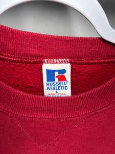 Vintage Alabama Russell Athletic Crimson Crewneck Sweatshirt Medium