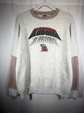 Load image into Gallery viewer, Vintage Alabama X Red Oak Grey/Beige Crewneck Sweatshirt Large
