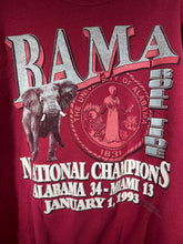 Load image into Gallery viewer, 1992 National Champs Crimson Crewneck Sweatshirt Medium
