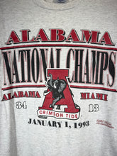 Load image into Gallery viewer, 1992 National Champs Grey Long Sleeve Shirt Large
