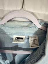 Load image into Gallery viewer, Vintage Alabama X Pro Edge Denim Button Down Shirt 2XL XXL
