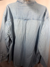 Load image into Gallery viewer, Alabama X Red Oak Denim Button Down Shirt XL
