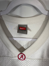Load image into Gallery viewer, Alabama X Nike #8 White Faded Mesh Football Jersey Large

