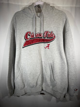 Load image into Gallery viewer, Alabama X Pro Player Grey Embroidered Hoodie Sweatshirt XL
