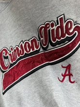 Load image into Gallery viewer, Alabama X Pro Player Grey Embroidered Hoodie Sweatshirt XL
