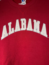 Load image into Gallery viewer, Vintage Alabama X Russell Spellout Crimson Crewneck Sweatshirt Medium
