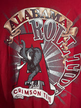 Load image into Gallery viewer, Vintage Alabama X Red Oak Graphic Crimson Crewneck Sweatshirt Large
