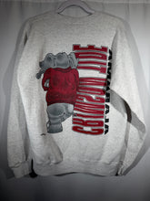 Load image into Gallery viewer, Vintage Alabama X Nutmeg Grey Big Al Crewneck Sweatshirt Boxy Medium
