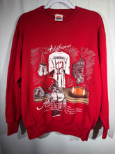 Load image into Gallery viewer, Vintage Alabama X Nutmeg Crimson Crewneck Sweatshirt Small
