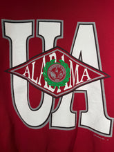 Load image into Gallery viewer, Vintage UA X Russell Crimson Graphic Crewneck Sweatshirt S/M
