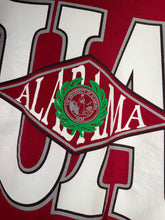 Load image into Gallery viewer, Vintage UA X Russell Crimson Graphic Crewneck Sweatshirt S/M
