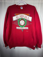 Load image into Gallery viewer, Vintage Alabama X Russell Crest Crimson Crewneck Sweatshirt Medium
