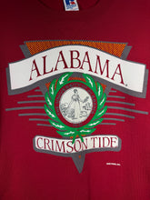 Load image into Gallery viewer, Vintage Alabama X Russell Crest Crimson Crewneck Sweatshirt Medium
