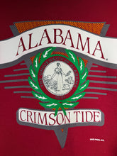 Load image into Gallery viewer, Vintage Alabama X Russell Crest Crimson Crewneck Sweatshirt Medium
