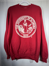 Load image into Gallery viewer, Vintage Alabama X TeeJays Crimson Crest Crewneck Sweatshirt Medium
