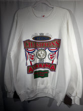 Load image into Gallery viewer, 1992 National Champs White Jerzees Crewneck Sweatshirt XL
