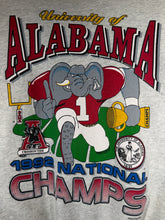 Load image into Gallery viewer, 1992 National Champs Grey Crewneck Sweatshirt XS
