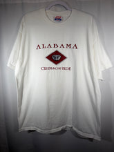 Load image into Gallery viewer, Vintage Alabama X Spike Sports White Embroidered T-Shirt large
