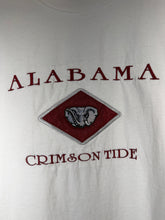 Load image into Gallery viewer, Vintage Alabama X Spike Sports White Embroidered T-Shirt large
