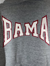 Load image into Gallery viewer, 1970's Bama X Russell Grey Spellout Hoodie Sweatshirt Small
