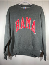 Load image into Gallery viewer, Vintage Alabama X Russell Grey Spellout Crewneck Sweatshirt Medium
