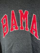 Load image into Gallery viewer, Vintage Alabama X Russell Grey Spellout Crewneck Sweatshirt Medium
