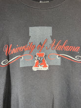 Load image into Gallery viewer, Vintage Alabama X 20/20 Black Graphic Crewneck Sweatshirt Large
