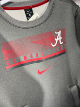 Load image into Gallery viewer, Alabama Nike Team Issued Grey/Crimson Crewneck Small
