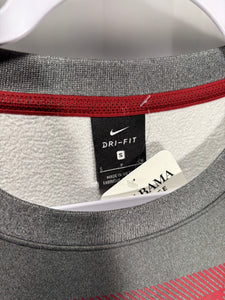 Alabama Nike Team Issued Grey/Crimson Crewneck Small