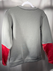 Alabama Nike Team Issued Grey/Crimson Crewneck Small