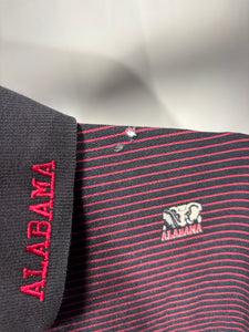 Vintage Alabama Striped Polo Shirt Large