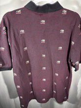Load image into Gallery viewer, Vintage Alabama Striped Polo Shirt Large
