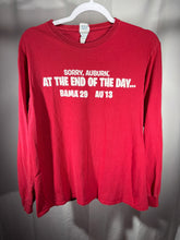 Load image into Gallery viewer, 2015 Iron Bowl Crimson Long Sleeve Shirt Small
