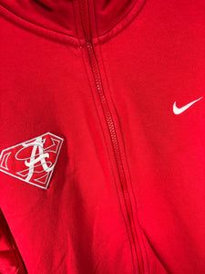 Alabama Team Issued Superman Zip Up Hoodie Jacket XXL 2XL