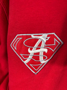 Alabama Team Issued Superman Zip Up Hoodie Jacket XXL 2XL