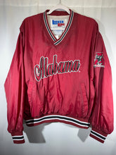 Load image into Gallery viewer, Vintage Alabama X Locker Line Crimson Windbreaker Pullover Medium
