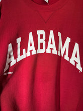 Load image into Gallery viewer, Vintage Alabama X Russell Crimson Spellout Crewneck Sweatshirt Large
