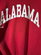 Load image into Gallery viewer, Vintage Alabama X Russell Crimson Spellout Crewneck Sweatshirt Large
