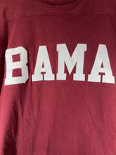 Load image into Gallery viewer, Vintage Bama X Russell Spellout Crimson Shirt Medium
