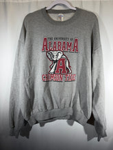 Load image into Gallery viewer, Vintage Alabama X Jerzees Grey Crewneck Sweatshirt Large
