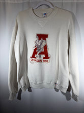 Load image into Gallery viewer, 1980's Alabama X Russell White Crewneck Sweatshirt Small
