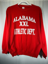 Load image into Gallery viewer, Vintage Alabama Athletic Dept. Crimson Crewneck Sweatshirt Small
