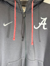 Load image into Gallery viewer, Alabama X Nike Team Issued Dark Grey Zip Up W Hood Medium
