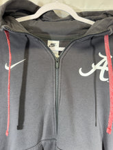 Load image into Gallery viewer, Alabama X Nike Team Issued Dark Grey Zip Up W Hood Medium
