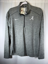 Load image into Gallery viewer, Alabama X Nike Team Issued Grey Quarter Zip Women's Medium
