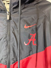Load image into Gallery viewer, Alabama X Nike Team Issued Crimson/Black Windbreaker Zip Up Medium
