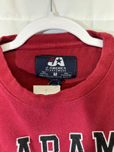 Load image into Gallery viewer, Alabama X J America Crimson Spellout Embroidered Crewneck Sweatshirt Small

