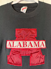 Load image into Gallery viewer, Vintage Alabama X Jerzees Black Crewneck Sweatshirt Small
